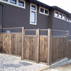 Fence | Garnet Lattice Top | Cedar