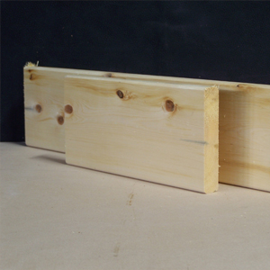 Cypress Cedar Boards | S4S | Select Knotty | Decking | 5/4x6