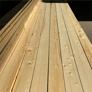 Cypress Cedar Boards | S4S | Select Knotty | Decking | 5/4x6