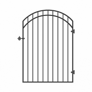 Gate | Aluminum | Black | 33×68 | 45×68 | NI