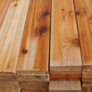 Cedar | S4S | Nominal 1" | Select Knotty | Decking | 5/4x6