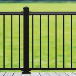 Aluminum Railing | Black | 42"x6' | 42"x8' | Deck | Stair | NI
