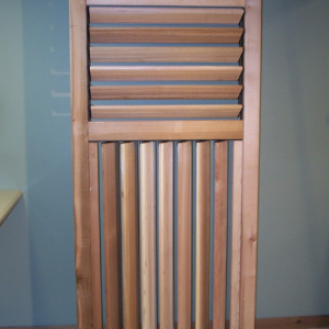 Louver | Blind | Shutter | Panel | Top/Bottom | Cedar