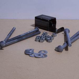 P&B | Carriage Bolts | 8 | 10 | Hot Galv