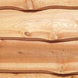 Live Edge | Skirl Siding | Sample | 15/16×10 | Cedar