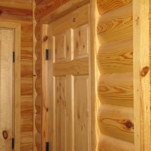 Pine Log Siding