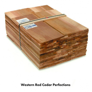 Cedar Shingle | #1 Perfections | 1/2″ butt – 18″ long | 5.5″ exposure