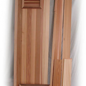 Sauna Door | Vented